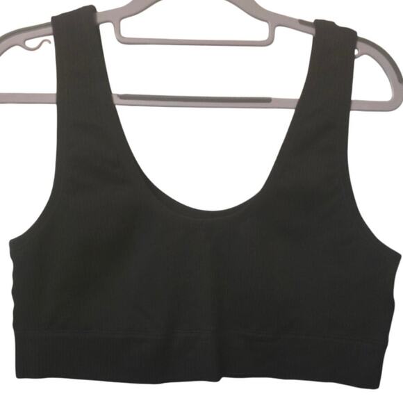 Torrid Curve Black Ribbed No Underwire Bundle of 3 Women's Sports Bra 3 - 3X - Picture 2 of 6